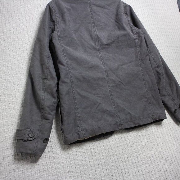 2000's Y2K Cargo Pocket Sherpa Lined Blazer Jacket - Picture 12 of 12